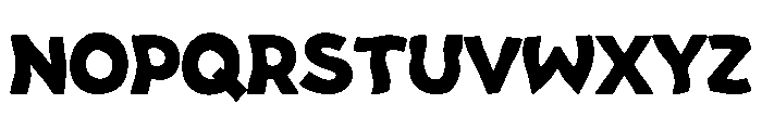 Retro Torque Font UPPERCASE