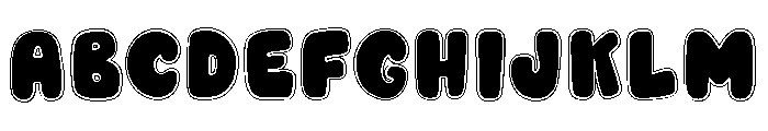 Retro Varsity Font UPPERCASE
