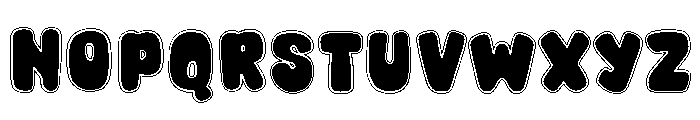 Retro Varsity Font LOWERCASE