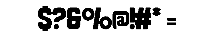 Retro Viber Regular Font OTHER CHARS