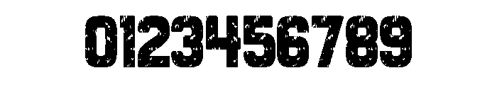 Retro Viber Texture Font OTHER CHARS