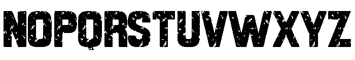 Retro Viber Texture Font UPPERCASE