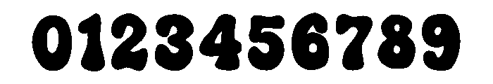 Retro Waffle Font OTHER CHARS
