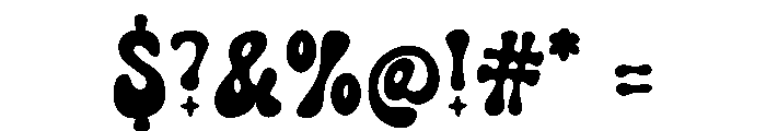 Retro Witch Font OTHER CHARS
