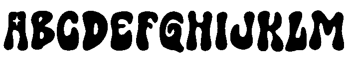 Retro Witch Font UPPERCASE