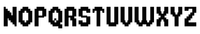 RetroPix Font UPPERCASE