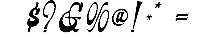 Retrobeat Font OTHER CHARS