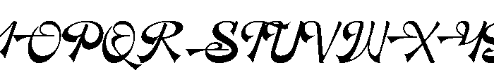 Retrobeat Font UPPERCASE