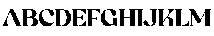 Retrofly Regular Font UPPERCASE