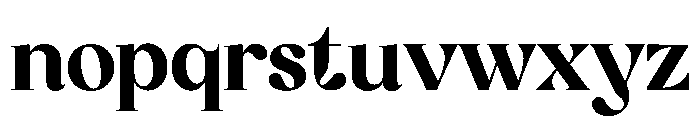 Retrofly Regular Font LOWERCASE