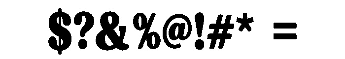 Retroleta Font OTHER CHARS