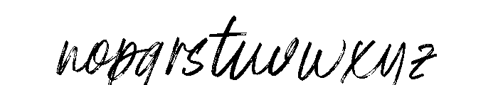 Rettabelle Italic Font LOWERCASE