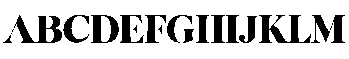 Reviora Font UPPERCASE