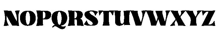 Reviorn Font UPPERCASE