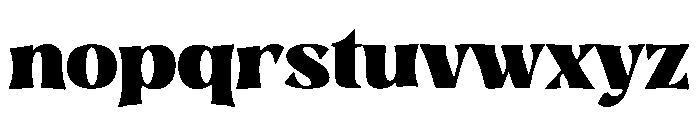 Reviorn Font LOWERCASE