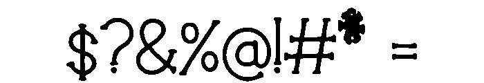 ReviveMe Font OTHER CHARS