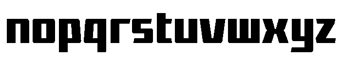 Revob Regular Font LOWERCASE