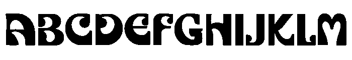 Revola Font UPPERCASE