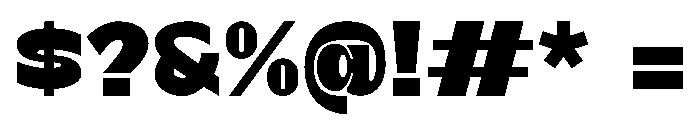 Revold Font OTHER CHARS