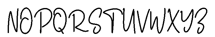 Rewrite Regular Font UPPERCASE