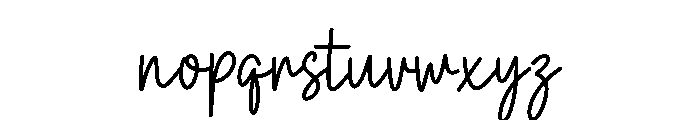 Rewrite Regular Font LOWERCASE