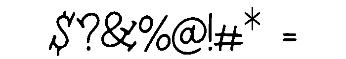 Reya Font OTHER CHARS