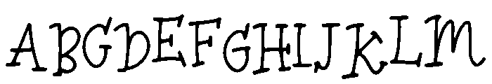 Reya Font UPPERCASE