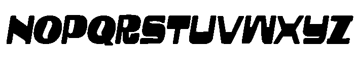 Reygrown Slant Font UPPERCASE