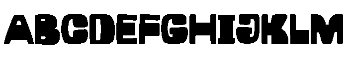 Reygrown Font UPPERCASE
