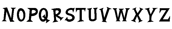 reinhardt Font UPPERCASE