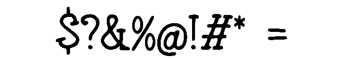 remain Font OTHER CHARS