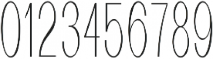 RE-Caravelle Thin Condensed otf (100) Font OTHER CHARS