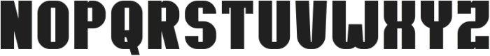 REALITY Bold otf (700) Font UPPERCASE