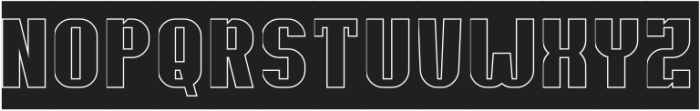 REALITY-Hollow-Inverse otf (400) Font UPPERCASE