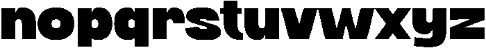 REBAR Regular otf (400) Font LOWERCASE