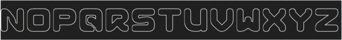 RECORD COMPANY-Hollow-Inverse otf (400) Font UPPERCASE