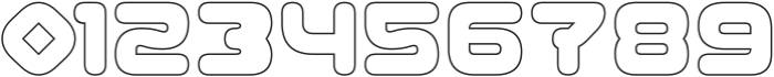 RECORD COMPANY-Hollow otf (400) Font OTHER CHARS
