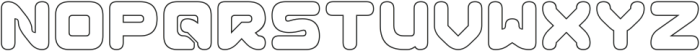 RECORD COMPANY-Hollow otf (400) Font UPPERCASE