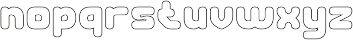 RECORD COMPANY-Hollow otf (400) Font LOWERCASE