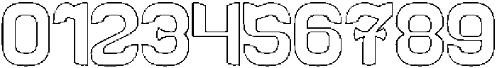RECORD MOMENT-Hollow otf (400) Font OTHER CHARS