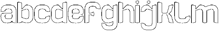 RECORD MOMENT-Hollow otf (400) FONT