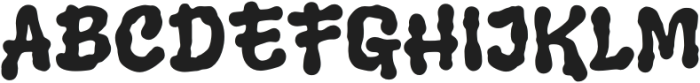 REFONVESICLE-Regular otf (400) Font UPPERCASE