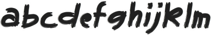 REFURB Regular otf (400) Font LOWERCASE