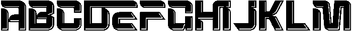 REJECT SPACES REGULAR otf (400) Font UPPERCASE