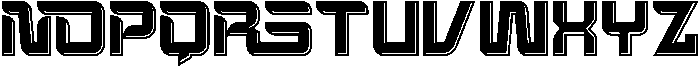 REJECT SPACES REGULAR otf (400) Font UPPERCASE