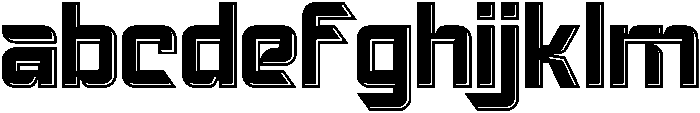 REJECT SPACES REGULAR otf (400) FONT
