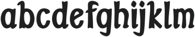 REKSON Bold otf (700) Font LOWERCASE