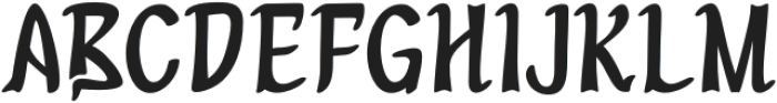 REKSON-Regular otf (400) Font UPPERCASE