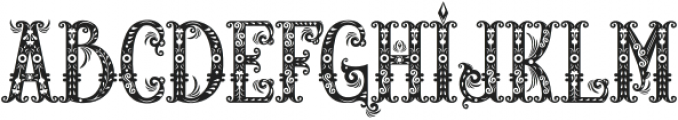 RELIC ISLAND otf (400) Font UPPERCASE