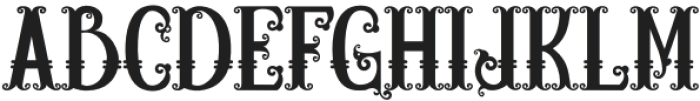 RELIC ISLAND2 Regular otf (400) Font LOWERCASE